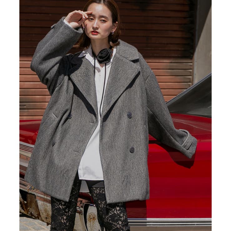 バラモチーフ付き とろみワイドパンツ | ad thie | 詳細画像38 