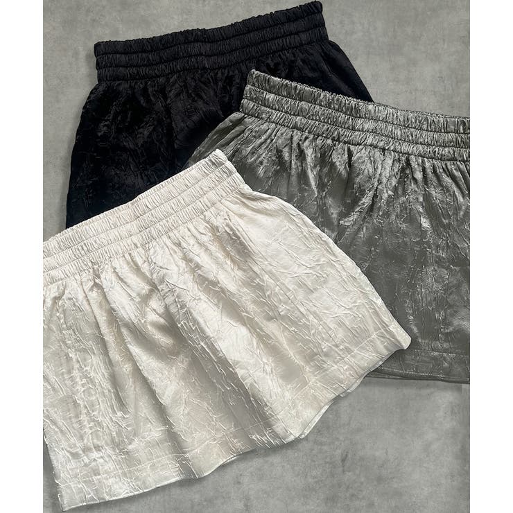 ジャガード フレアショートパンツ | ad thie | 詳細画像29 