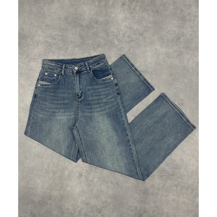 ポケットデザイン ストレートデニム | ad thie | 詳細画像25 