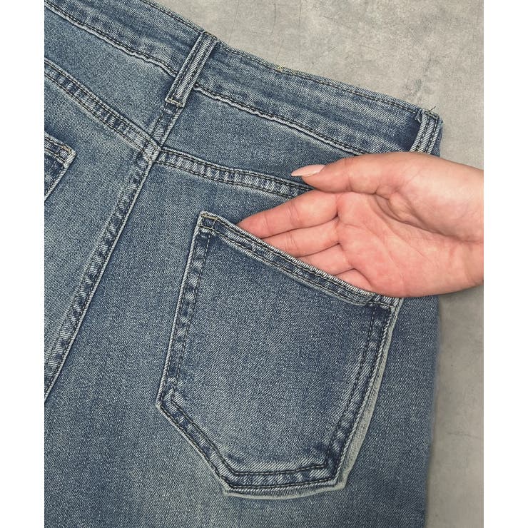 ポケットデザイン ストレートデニム | ad thie | 詳細画像29 