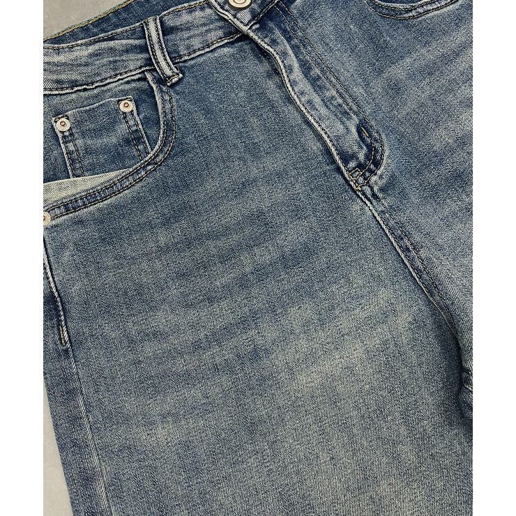 ポケットデザイン ストレートデニム | ad thie | 詳細画像30 