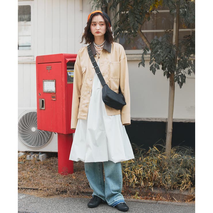 裾デザイン ストレートデニム | ad thie | 詳細画像34 