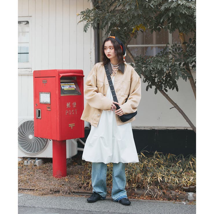 裾デザイン ストレートデニム | ad thie | 詳細画像35 