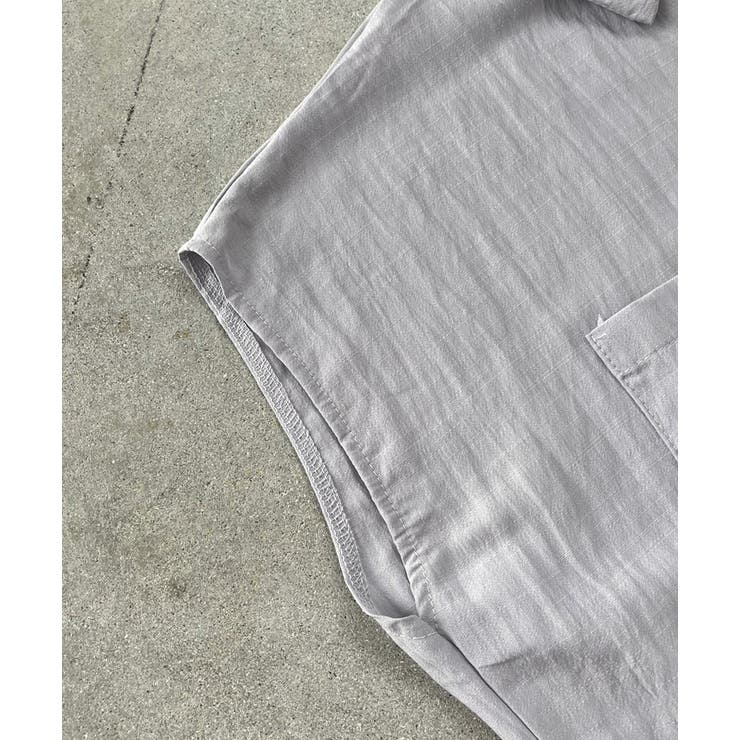 裾リボン フレンチスリーブシャツ | ad thie | 詳細画像34 