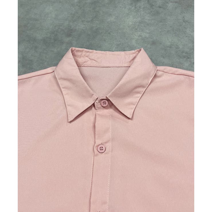 オーバーサイズ ベーシックカラーシャツ | ad thie | 詳細画像29 