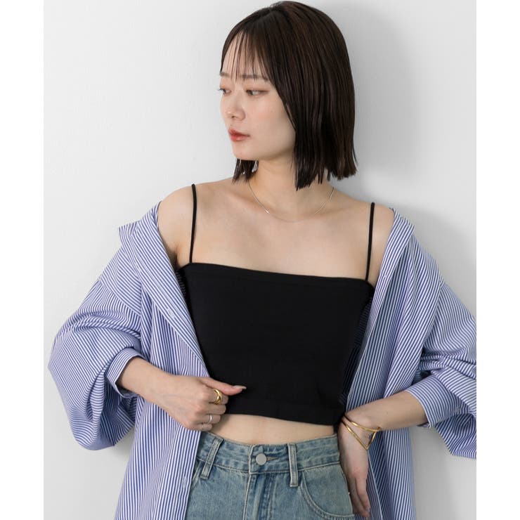 カップ付ブラトップキャミ | ad thie | 詳細画像12 