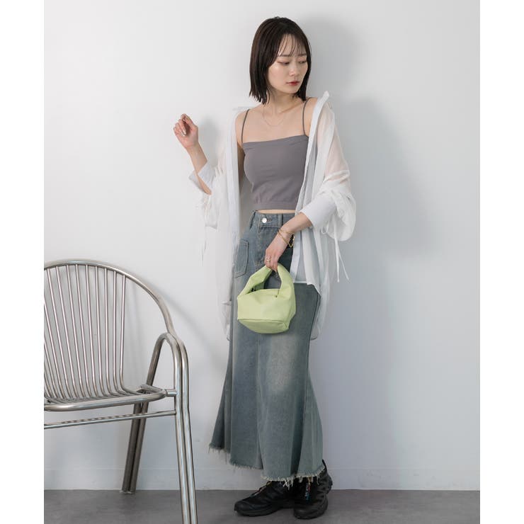 カップ付ブラトップキャミ | ad thie | 詳細画像3 