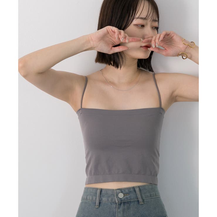 カップ付ブラトップキャミ | ad thie | 詳細画像9 