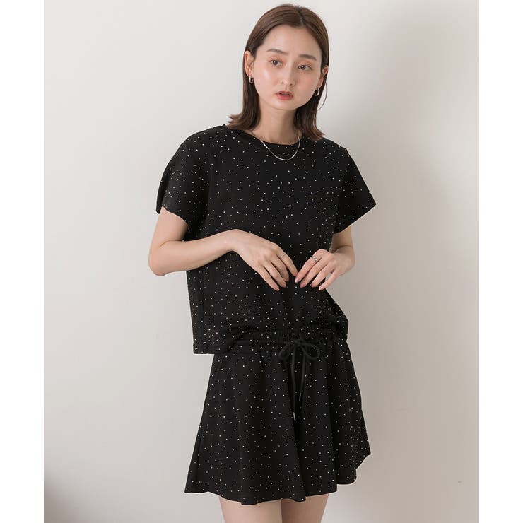 ストーン付き ルームウエア | ad thie | 詳細画像4