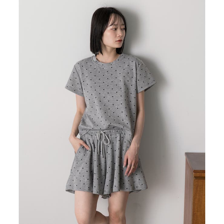 ドット柄・半袖 ルームウエア | ad thie | 詳細画像20