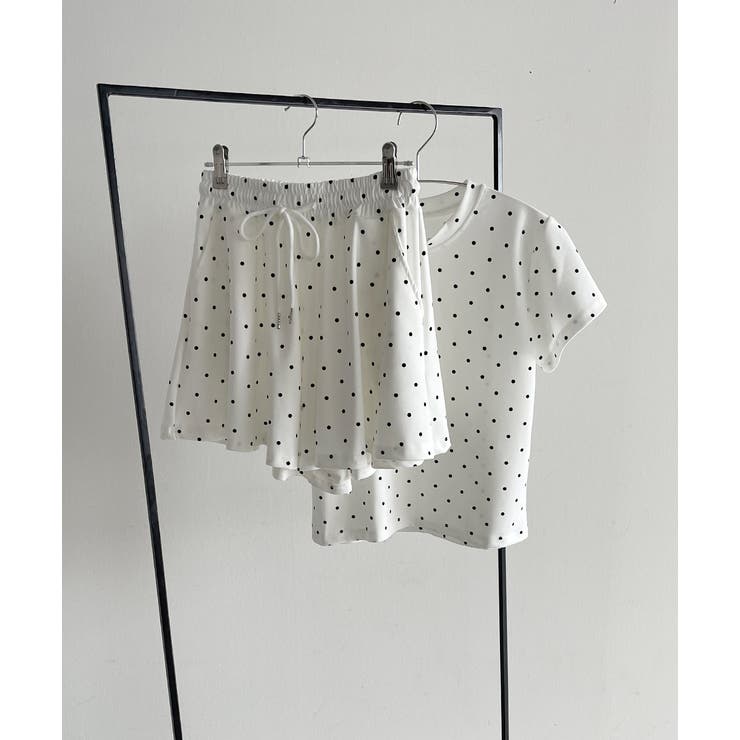 ドット柄・半袖 ルームウエア | ad thie | 詳細画像28