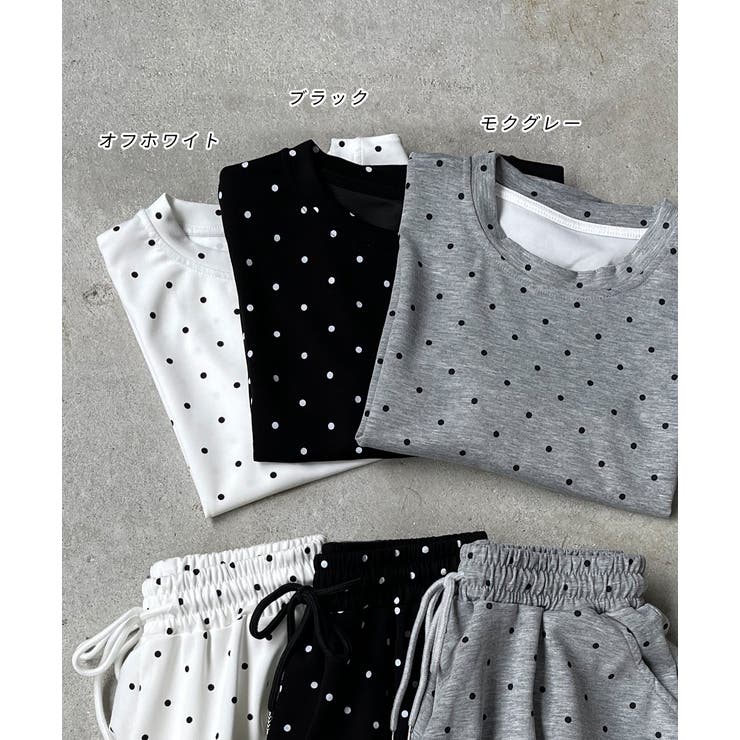 ドット柄・半袖 ルームウエア | ad thie | 詳細画像29