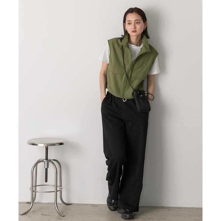 ドロストデザイン コンパクトショルダーバッグ | ad thie | 詳細画像14 