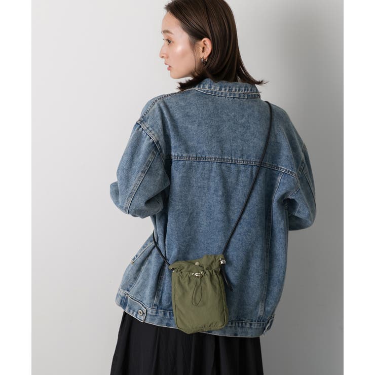 ドロストデザイン コンパクトショルダーバッグ | ad thie | 詳細画像20 