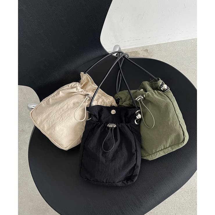 ドロストデザイン コンパクトショルダーバッグ | ad thie | 詳細画像22 