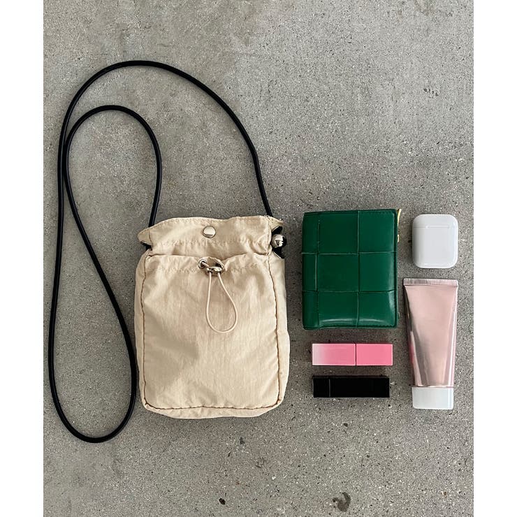 ドロストデザイン コンパクトショルダーバッグ | ad thie | 詳細画像27 