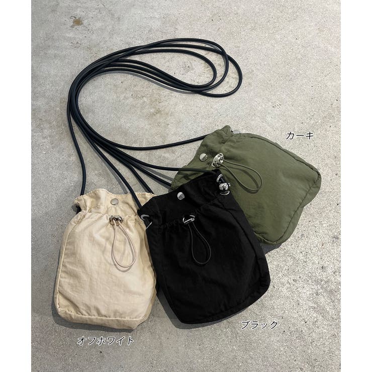 ドロストデザイン コンパクトショルダーバッグ | ad thie | 詳細画像28 