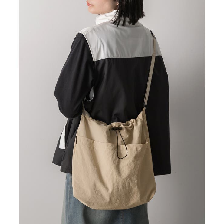 BIGポケット ショルダーバッグ | ad thie | 詳細画像4 