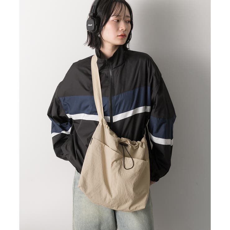 BIGポケット ショルダーバッグ | ad thie | 詳細画像8 