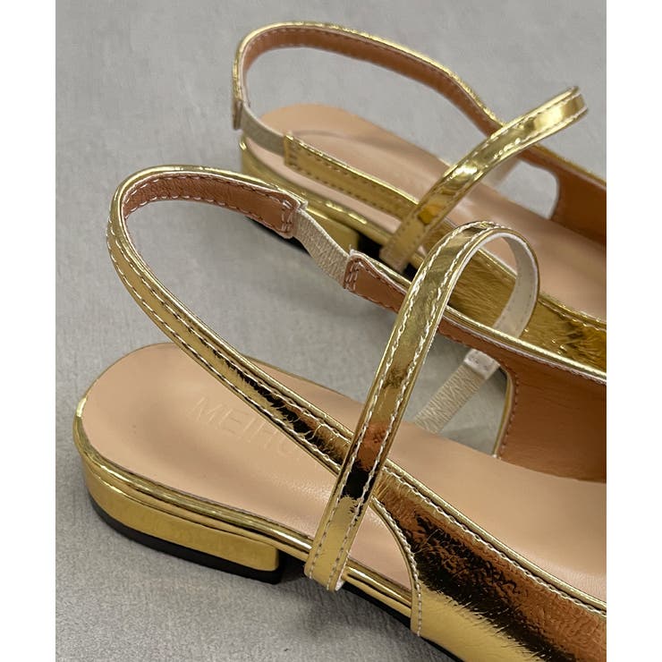 ポインテッドトゥ フラットシューズ | ad thie | 詳細画像30 