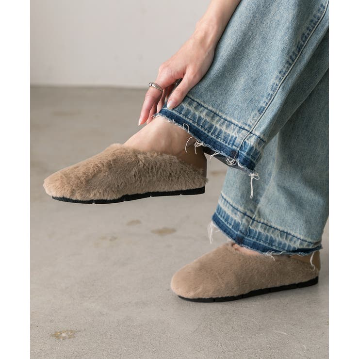 ボアフラット キックバックシューズ | ad thie | 詳細画像5 