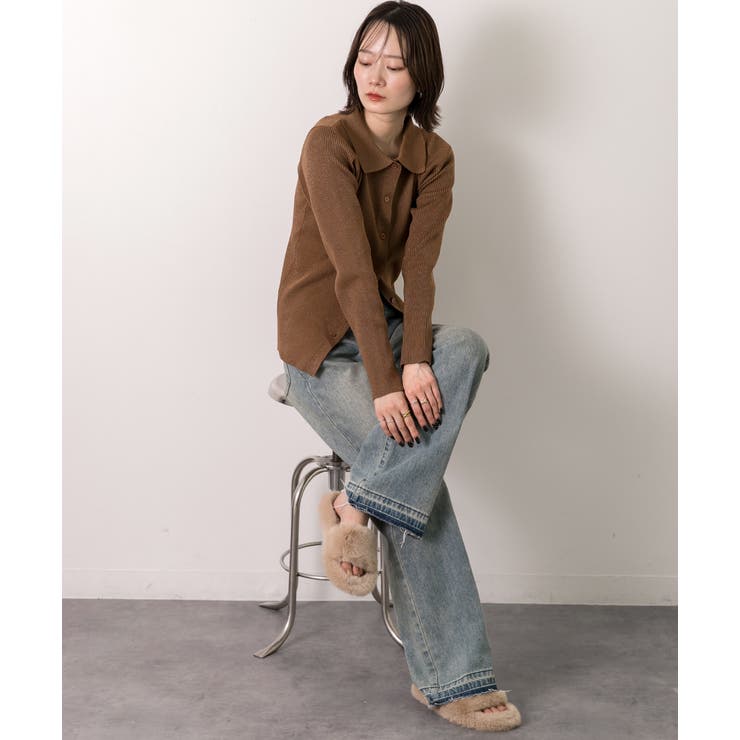 ふわふわ エコファーサンダル | ad thie | 詳細画像10 