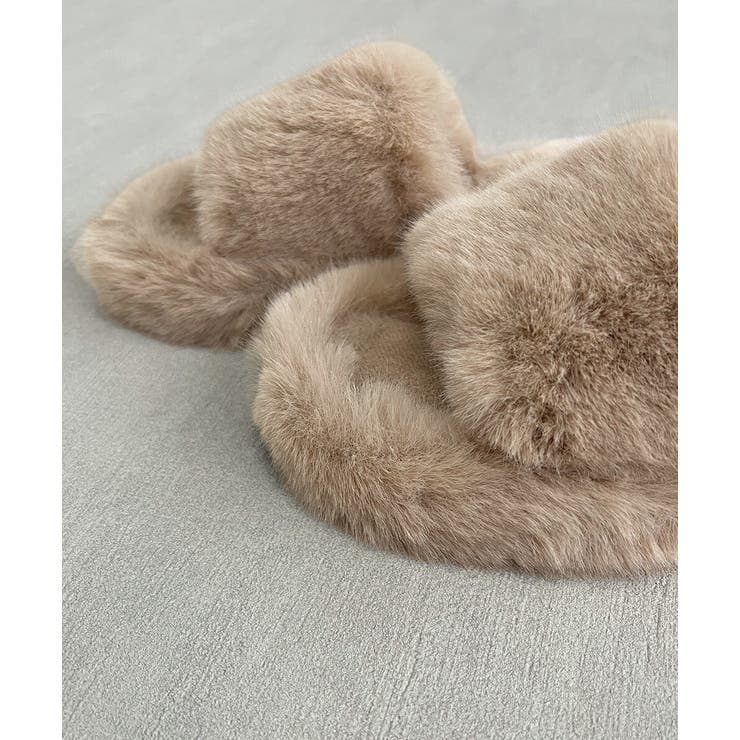 ふわふわ エコファーサンダル | ad thie | 詳細画像20 