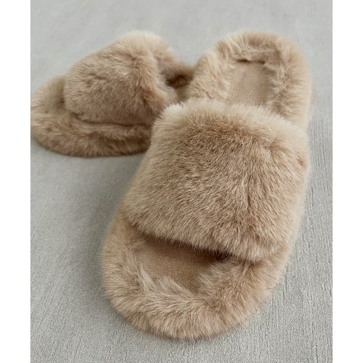 ふわふわ エコファーサンダル | ad thie | 詳細画像22 