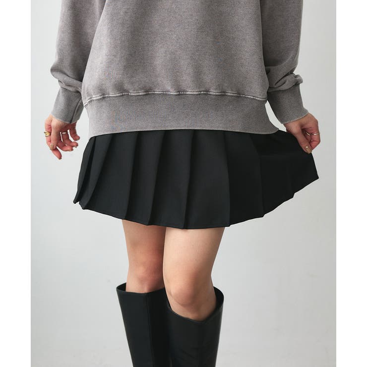 インナー付き プリーツミニスカート | ad thie | 詳細画像14 