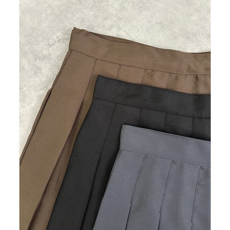 インナー付き プリーツミニスカート | ad thie | 詳細画像23 