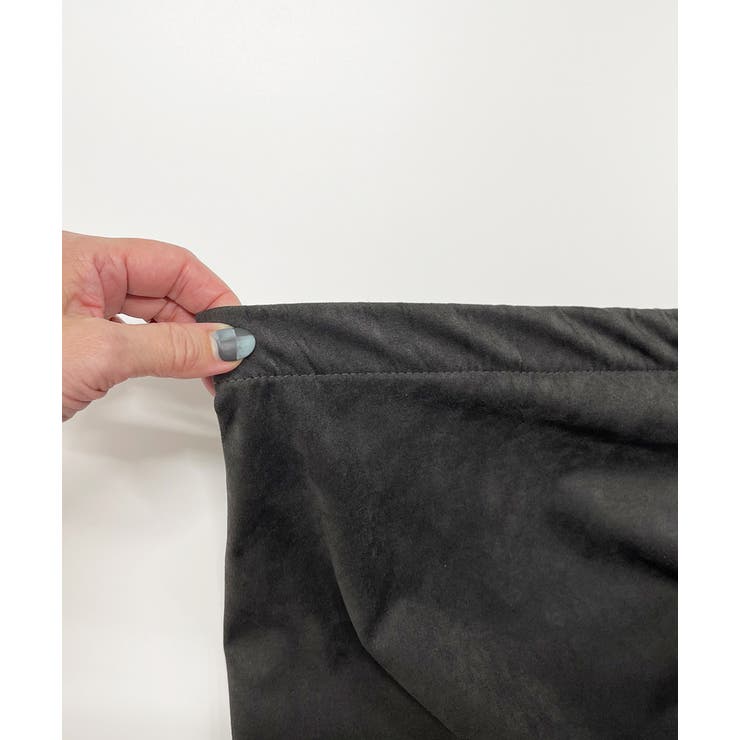 スエードタッチ ロングスカート | ad thie | 詳細画像18 