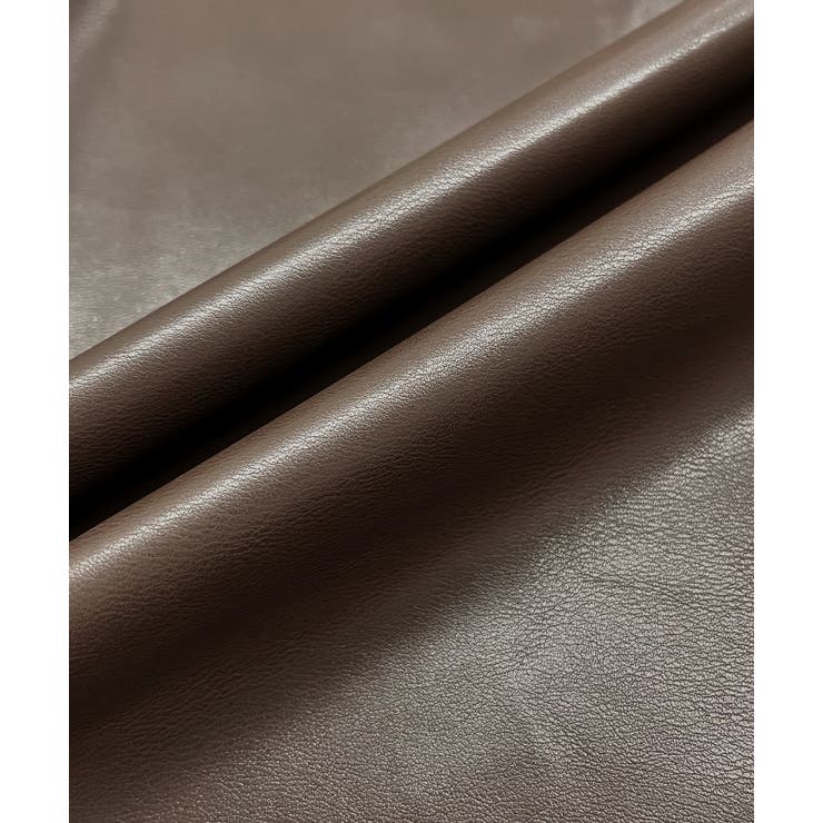 レザーライク ロングスカート | ad thie | 詳細画像21 