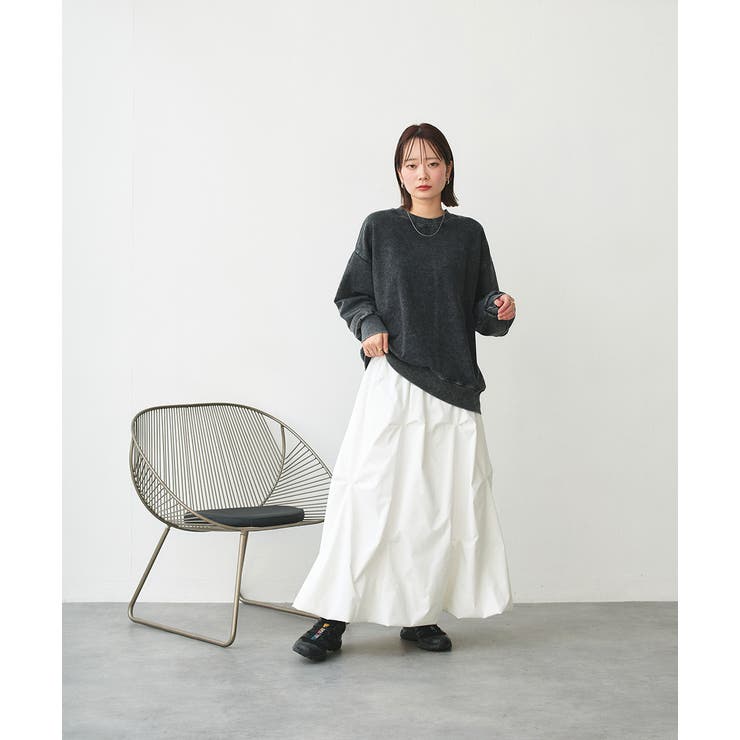 ランダムタックフレアスカート | ad thie | 詳細画像10 