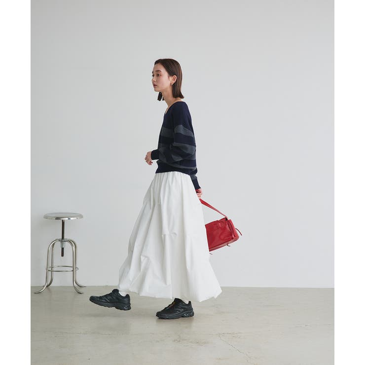 ランダムタックフレアスカート | ad thie | 詳細画像13 