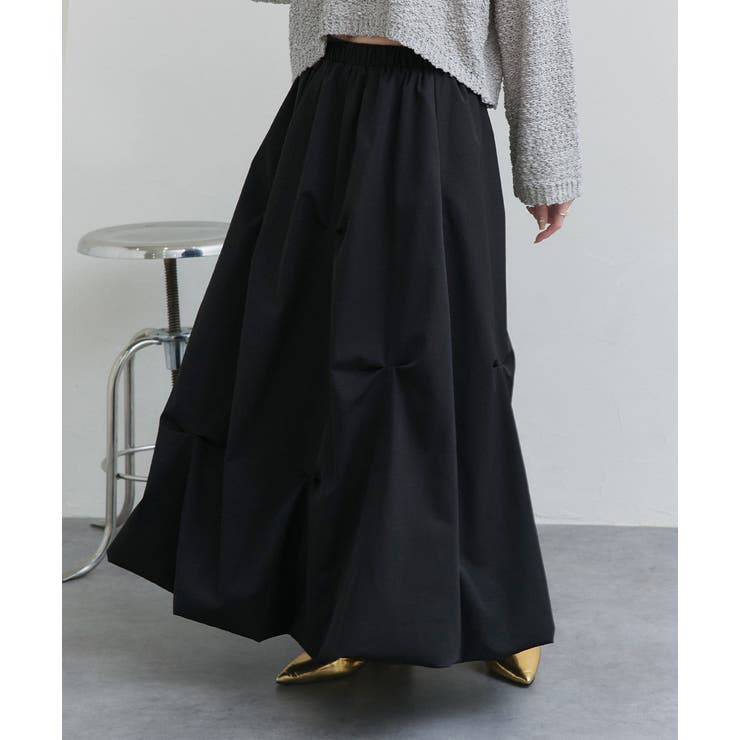 ランダムタックフレアスカート | ad thie | 詳細画像27 