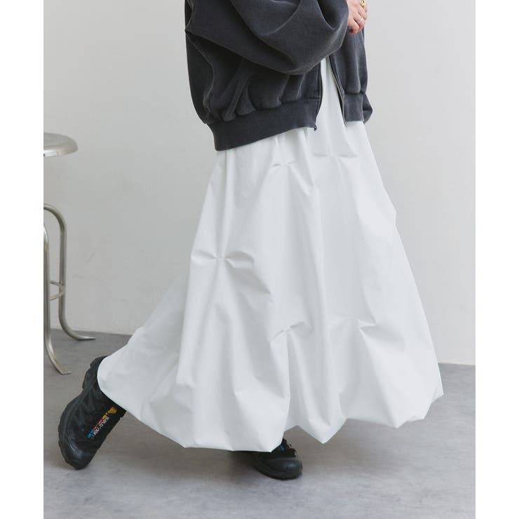 ランダムタックフレアスカート | ad thie | 詳細画像3 