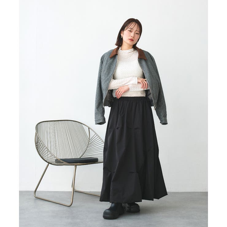 ランダムタックフレアスカート | ad thie | 詳細画像39 