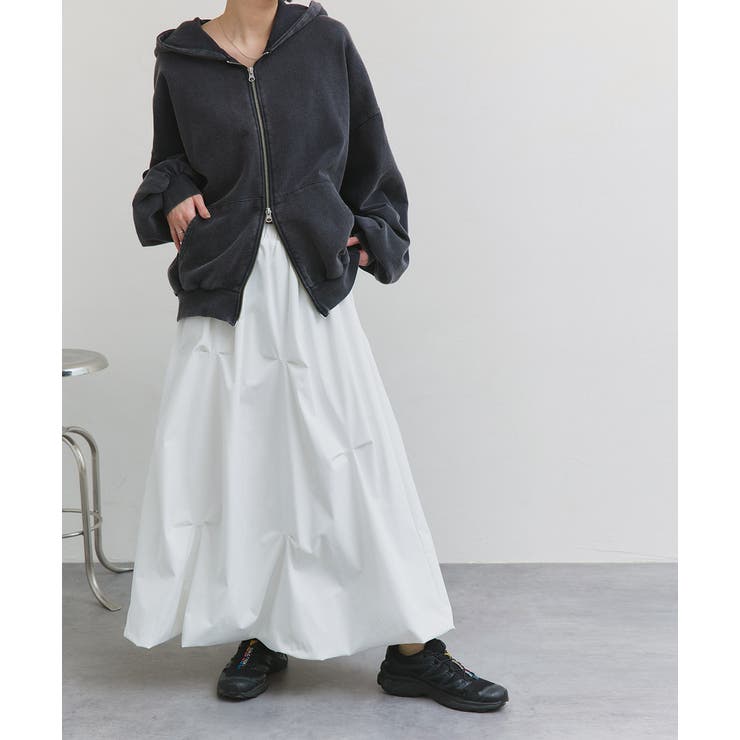 ランダムタックフレアスカート | ad thie | 詳細画像4 