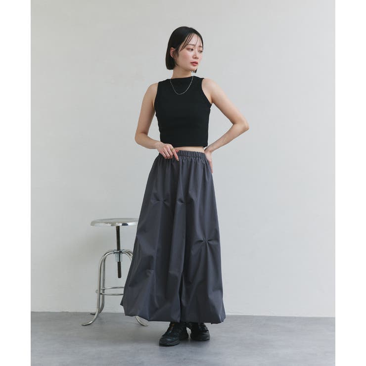 ランダムタックフレアスカート | ad thie | 詳細画像44 