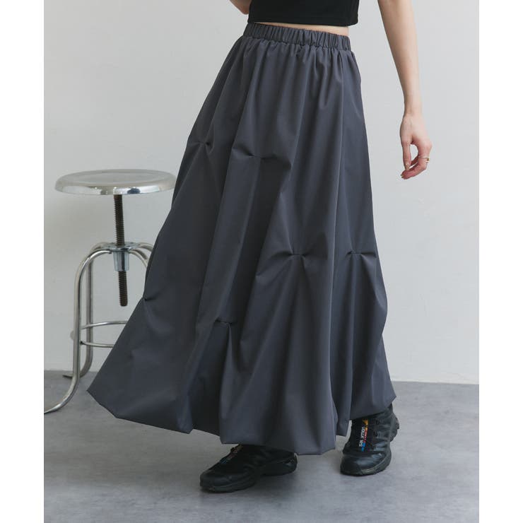 ランダムタックフレアスカート | ad thie | 詳細画像45 