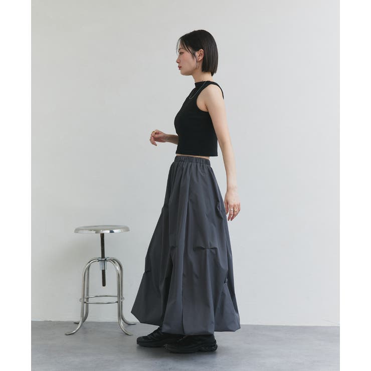 ランダムタックフレアスカート | ad thie | 詳細画像46 