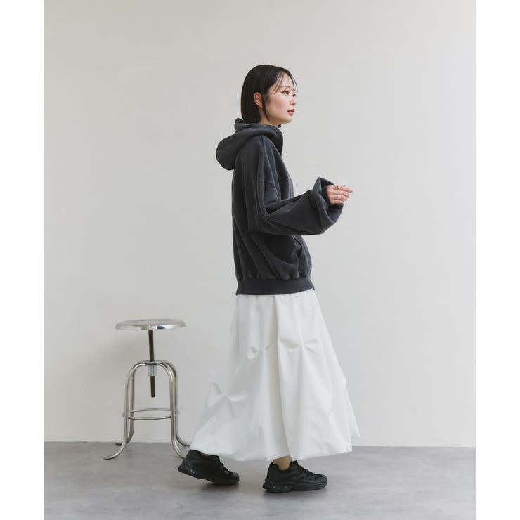 ランダムタックフレアスカート | ad thie | 詳細画像5 