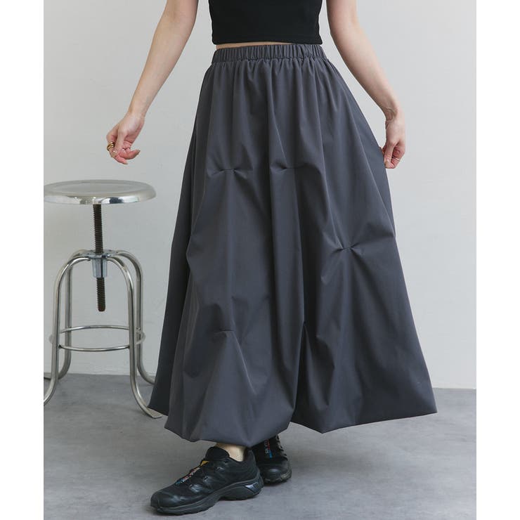 ランダムタックフレアスカート | ad thie | 詳細画像50 