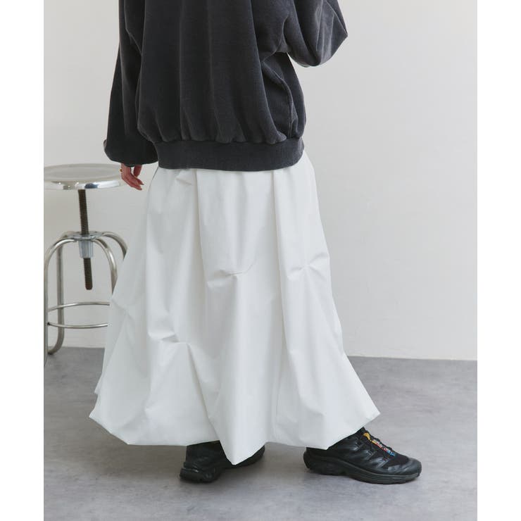 ランダムタックフレアスカート | ad thie | 詳細画像6 