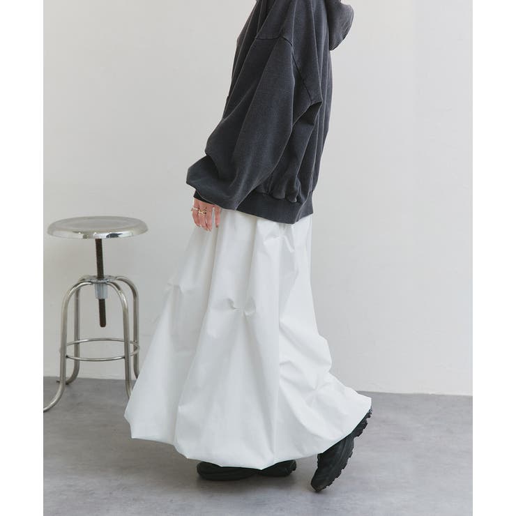 ランダムタックフレアスカート | ad thie | 詳細画像7 