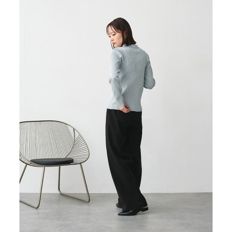 ウエストコード タックパンツ | ad thie | 詳細画像20 