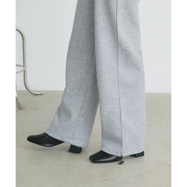 ダブルウエストスウェットパンツ | ad thie | 詳細画像15 