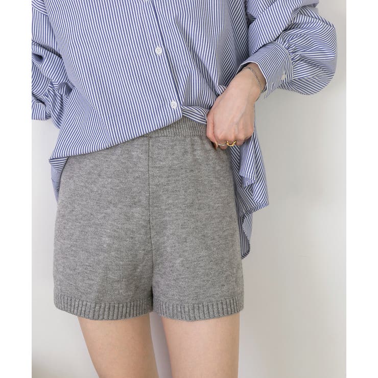 ニットショートパンツ[品番：ADEW0004670]｜ad thie（アドティエ）の