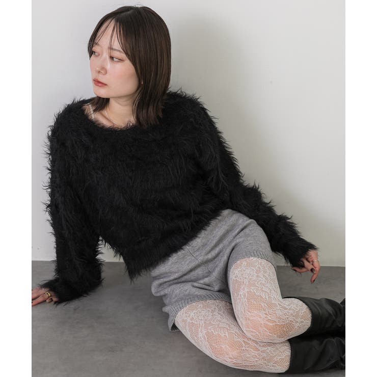 ニットショートパンツ | ad thie | 詳細画像26 