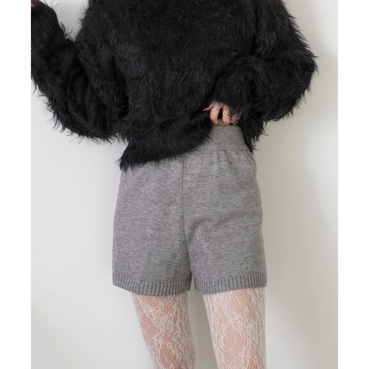 ニットショートパンツ[品番：ADEW0004670]｜ad thie（アドティエ）の